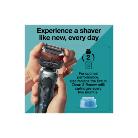 Braun 74S Shaver Replacement Head Series 7, Silver