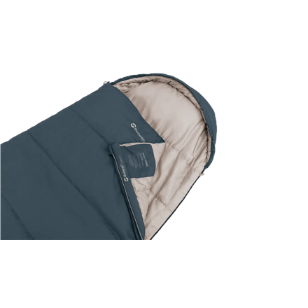 Outwell Campion Lux | Sleeping Bag | 225 x 85 cm | -16 to 5 °C | 2 way open - auto lock, L-shape