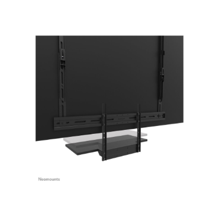 Neomounts Floor stand | AV40-500BL Keyboard Shelf Kit | Height adjustment | 43-110 " | Maximum weight (capacity) 2.5 kg | Black