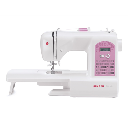 Singer | STARLET 6699 | Number of stitches 100 | Number of buttonholes 7 | White