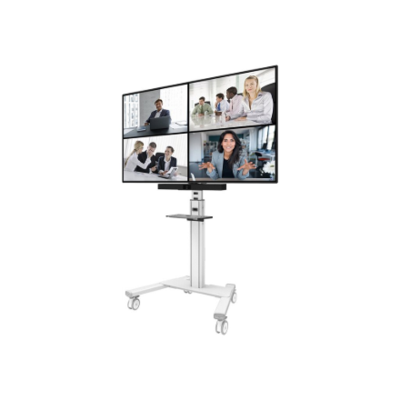 Neomounts AV1-825BL Videobar and multimedia kit - universal | Adjustable Height | Maximum weight (capacity) 9 kg | Black