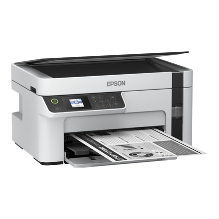 Epson | Multifunction compact printer | EcoTank M2120 | Inkjet | Mono | A4 | Wi-Fi | White