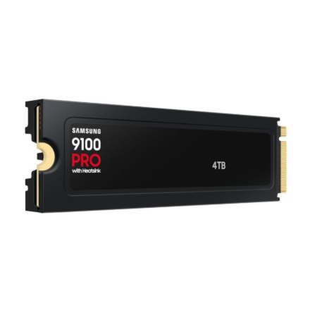 Samsung 9100 PRO | 4000 GB | SSD form factor M.2 2280 | Solid-state drive interface PCIe 5.0x4 | Read speed 14800 MB/s | Write speed 13400 MB/s