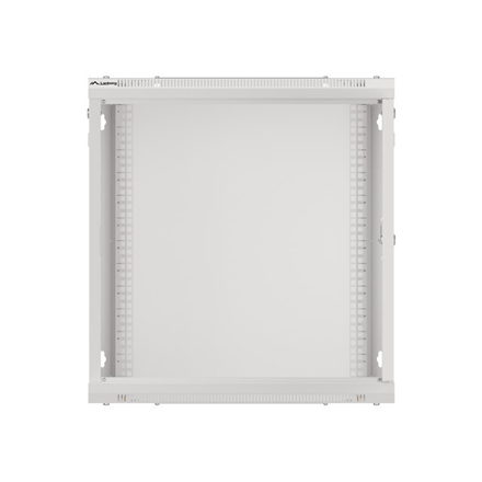 Lanberg | Rack cabinet 19" wall-mount 12U/600x600 (flat pack) V2 | WF01-6612-10S | Grey