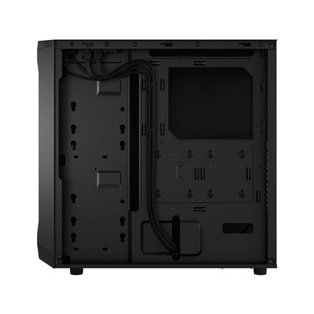 Fractal Design | Focus 2 | Side window | Black Solid | Midi Tower | ATX