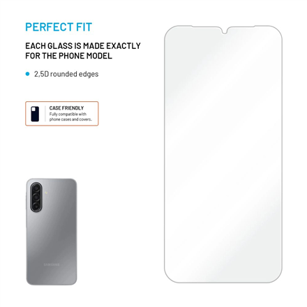 Fixed Screen protector | Samsung | Galaxy A17 4G/5G | Tempered glass | Transparent