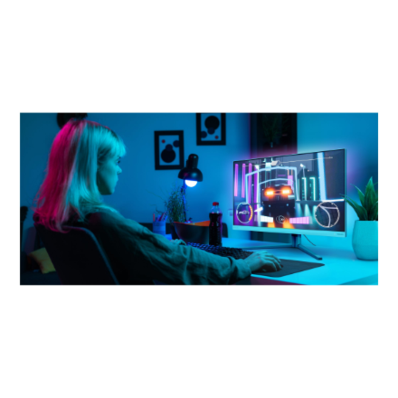 Philips 27M2N6501L/00 | 27 " | QD-OLED | 16:9 | 240 Hz | 0.03 ms | 2560 x 1440 pixels | 400 cd/m² | HDMI ports quantity 2 | White