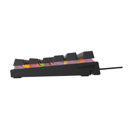 Genesis | THOR 303 | Mechanical Gaming Keyboard | Wired | US | Outemu Peach Silent | Black