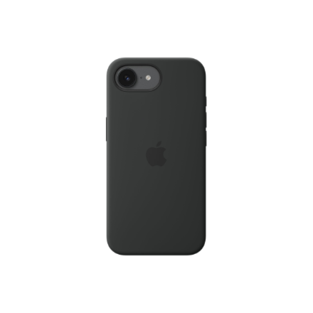 Apple iPhone 17e Silicone Case with MagSafe – Black | Apple
