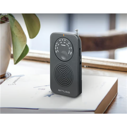 Muse | Pocket radio | M-01 RS | Black