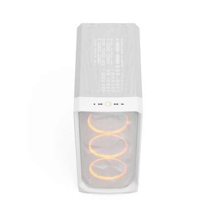 Fractal Design Meshify 3 | White RGB TG Clear Tint | Mid-Tower | ATX