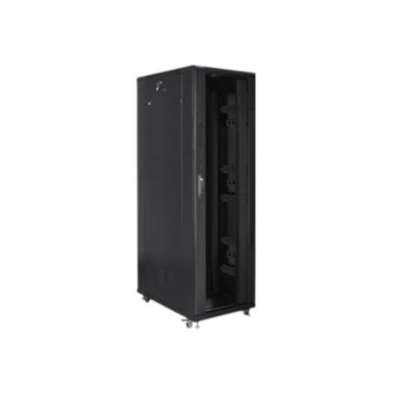 Lanberg | Rack cabinet 19" free-standing 42U/800x1200 (flat pack) | FF01-8242-12B | Black