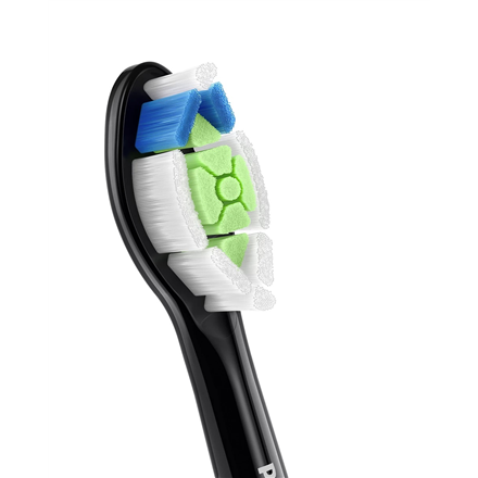 Philips | Replacement brush heads | HX6064/88 Sonicare Optimal White | Heads | For adults | Number of brush heads included 4 | Black