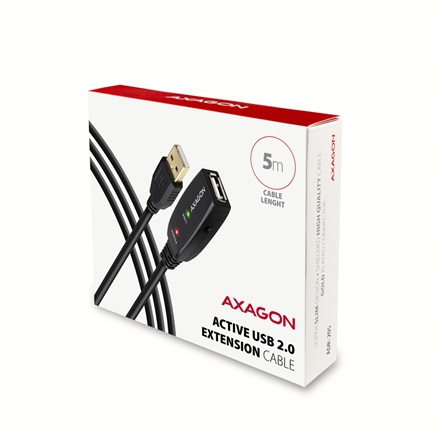 AXAGON | USB Repeater Cable | ADR-205 | USB Type-A to USB Type-A