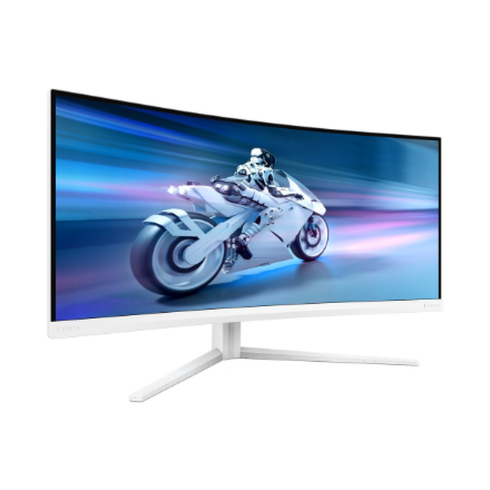 Philips | 34M2C5501A/00 | 34 " | VA | WQHD | 21:9 | 180 Hz | 1 ms | 3440 x 1440 pixels | 300 cd/m² | HDMI ports quantity 2 | White