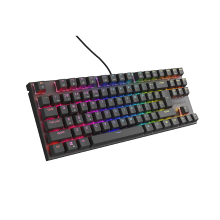 Genesis | THOR 303 | Mechanical Gaming Keyboard | Wired | US | Outemu Peach Silent | Black