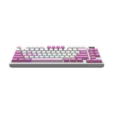 MSI FORGE GK600 TKL WIRELESS VIOLET | Gaming keyboard | Wireless | US | Mechanical Linear
