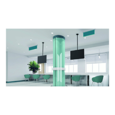 Neomounts Ceiling mount | FPMA-C340BLACK Monitor/TV mount ceiling screen | Adjustable Height, Rotate, Tilt, Swivel | 32-75 " | Maximum weight (capacity) 50 kg | Black