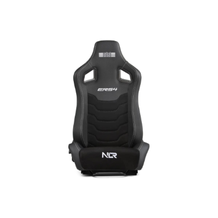 Next Level Racing | PU Leather and Suede | Reclining Seat | ERS4 Elite PU Leather & Suede Edition | Black
