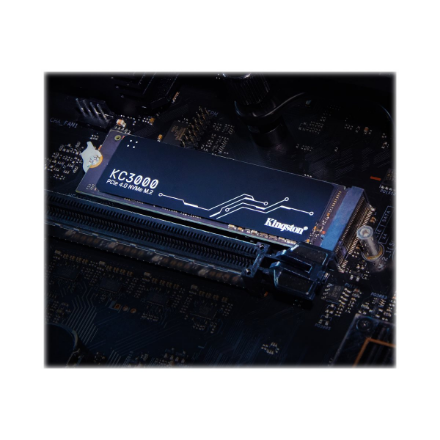 Kingston | SSD | KC3000 | 2048 GB | SSD form factor M.2 2280 | Solid-state drive interface PCIe 4.0 NVMe M.2 | Read speed 7000 MB/s | Write speed 7000 MB/s