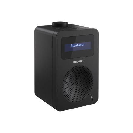 Sharp DR-430(BK) Digital Radio, FM/DAB/DAB+, Bluetooth 5.0, Midnight Black | Sharp | Digital Radio | DR-430(BK) | Bluetooth | Midnight Black