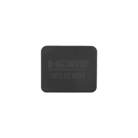Lanberg Splitter video HDMI to 2X HDMI 4K, USB-C Port, Black | SPV-HDMI-1002