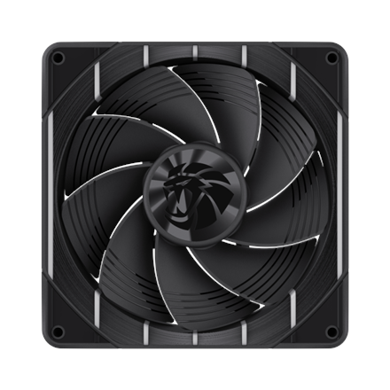 Gamemax Case Fan | TORNADO T14 ARGB-R | Black