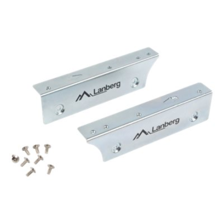 Lanberg Mounting Frame for 2.5" SSD/HDD to 3.5" Bay | IF-35-25 | Silver