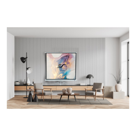 Elite Screens | Tripod Series | T99NWS1 | Diagonal 99 " | 1:1 | Viewable screen width (W) 178 cm | White