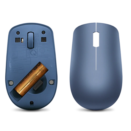Lenovo | Wireless Mouse | 530 | Optical Mouse | 2.4 GHz Wireless via Nano USB | Abyss Blue | 1 year(s)
