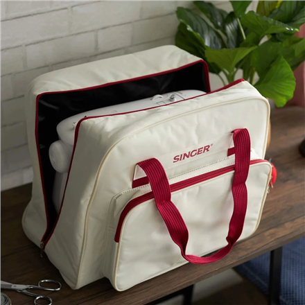 Singer Universal Carry Case, 25010000204 | Cream/Red