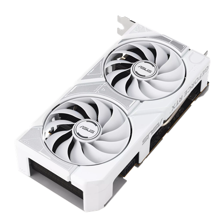 Asus Dual GeForce RTX 5060 White OC Edition 8GB GDDR7 | NVIDIA | 8 GB | GeForce RTX 5060 | GDDR7 | HDMI ports quantity 1 | PCI Express 5.0