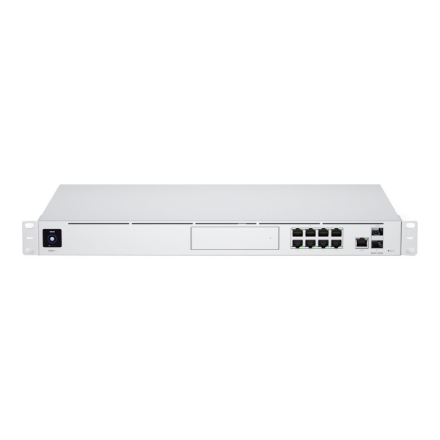 UniFi Multi-Application System with 3.5" HDD Expansion and 8 Port Switch | UDM-Pro | Ethernet LAN (RJ-45) ports 8