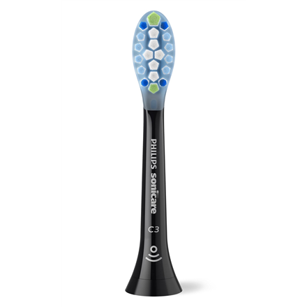 Philips | Replacement brush heads | HX9042/88 Sonicare Premium Plaque Defence | Heads | For adults | Number of brush heads included 2 | Black