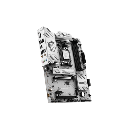 MSI B850 GAMING PLUS WIFI6E | Processor family AMD | Processor socket AM5 | DDR5 | Supported hard disk drive interfaces SATA, M.2 | Number of SATA connectors 4