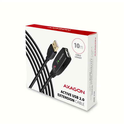 AXAGON | USB Repeater Cable | ADR-210 | USB Type-A to USB Type-A