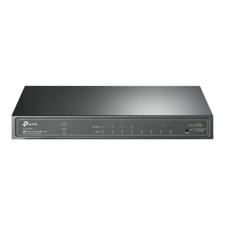 TP-LINK | JetStream 8-Port Gigabit Smart Switch | TL-SG2008P | Web Managed | Desktop | PoE+ ports quantity 4 | Power supply type External