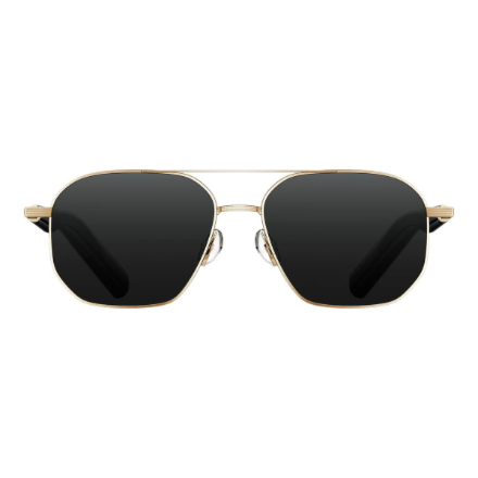 Xiaomi | Smart Audio Glasses | Mijia Pilot-Style | Bluetooth | Open-Ear | Microphone | Gold | Noise canceling | Wireless