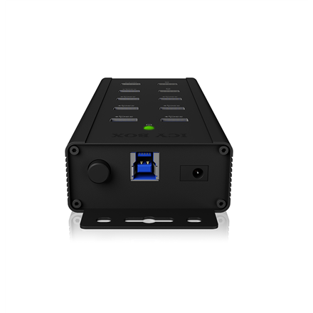 Raidsonic | 7-port Industrial hub | IB-HUB1703-QC3 | USB Type-A