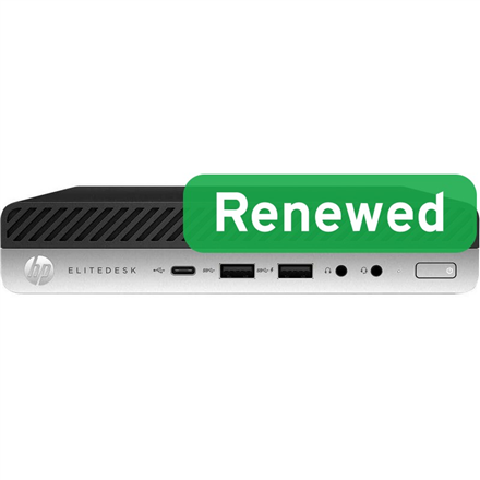 HP Renewed Grade A | EliteDesk 800 G3 DM | Intel Core i5 | i5‑7500 | 16 GB | SATA | 250 GB | Intel HD Graphics 630 | Windows 11 Pro