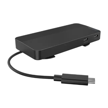 Lenovo | USB-C Dual Display Travel Dock with Adapter | 40B90100EU | Ethernet LAN (RJ-45) ports 1 | DisplayPorts quantity 1 | USB 3.0 (3.1 Gen 1) ports quantity 1 x USB-A 10 Gbps, 2 x USB-C 10 Gbps | HDMI ports quantity 1 | 65 W | Warranty 36 month(s)