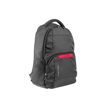 Natec | NTO-1386 | Laptop Backpack Eland | Backpack | Black | 15.6 " | Shoulder strap