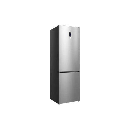 TCL Refrigerator | RP456BLE0 | Energy efficiency class E | Free standing | Combi | Height 201 cm | No Frost system | Fridge net capacity 314 L | Freezer net capacity 142 L | Display | 39 dB | Silver