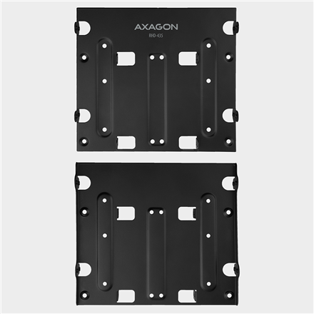 AXAGON Metal frame for mounting four 2.5" disks or two 2.5" disks and one 3.5" disk in a 5.25" position | RHD-435