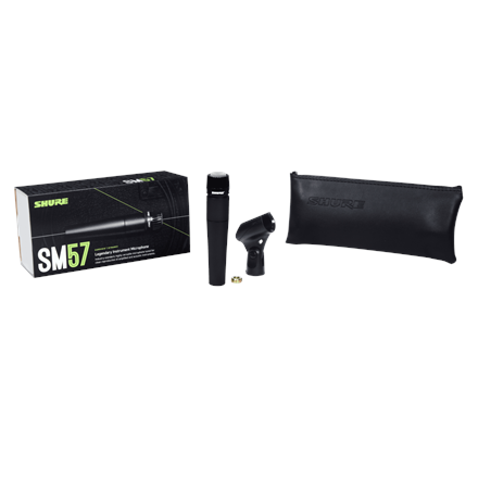 Shure | Instrument Microphone | SM57-LCE | Black