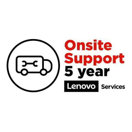 Lenovo | Warranty | 5Y Onsite (Upgrade from 1Y Depot) | Next Business Day (NBD) | 5 year(s) | Yes | On-site upgrade from 1Y Depot
