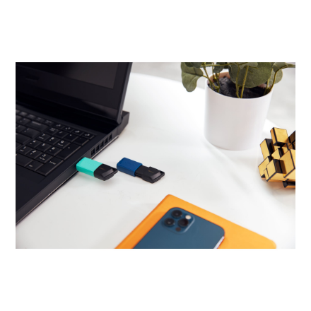Kingston | USB Flash Drive | DataTraveler Exodia | 256 GB | USB 3.2 Gen 1 | Black/Teal