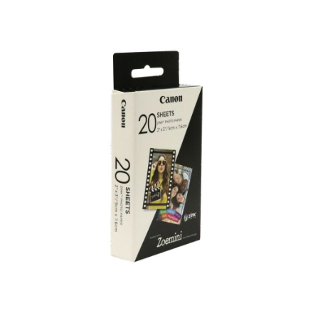 20 sheets | ZP-2030 | Photo Paper | White | 5 x 7.6 cm