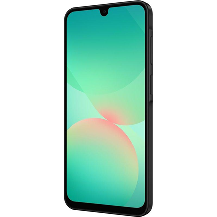 Samsung | Galaxy | A26 | Black | 6.7 " | Super AMOLED | 1080 x 2340 pixels | Exynos | 1380 | Internal RAM 8 GB | 256 GB | Dual SIM | MicroSD | 3G | 4G | 5G | Main camera resolution 50 MP | Secondary camera resolution 8 MP | Android | 5000 mAh