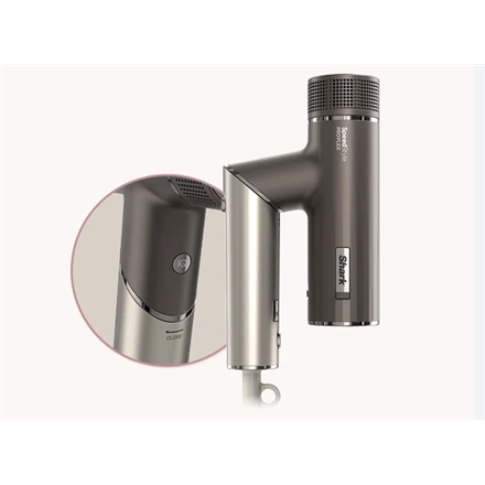 Shark | Hair Dryer System | HD542EU SpeedStyle Pro Flex | 1700 W | Number of temperature settings 3 | Ionic function | Grey | Diffuser nozzle